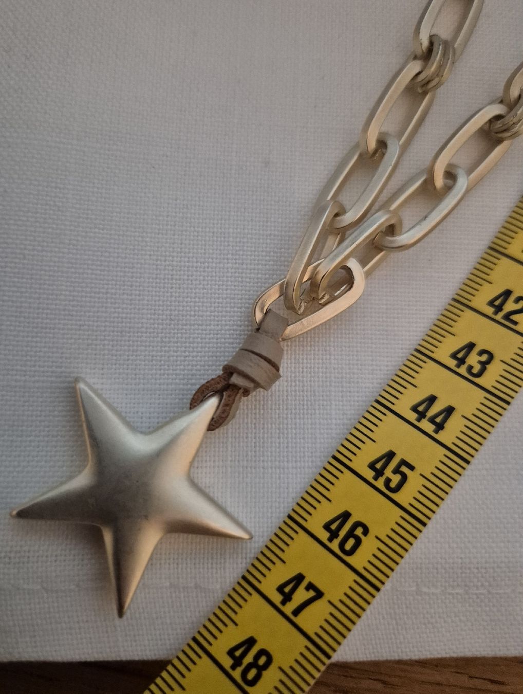 Catenine: Star necklace. Gold and pearl. – Usato da Zürich venduto da mrs_kz6n 3