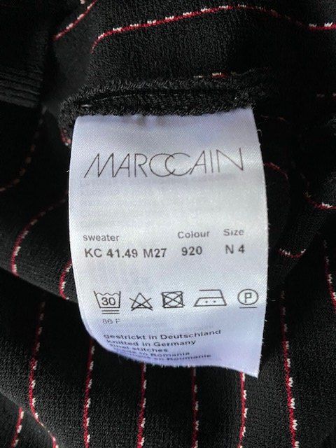 Pulls & Sweat-shirts: Damen MARCCAIN-Pullover schwarz gestreift – D'occasion à Ergisch par July64 3