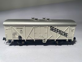 ROCO Kühlwagen SEEFISCHE DB weiss, AC Achsen