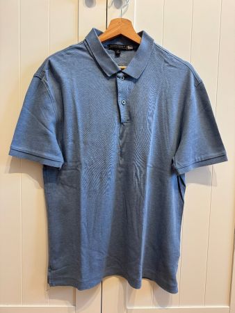 Banana Republic Poloshirt Hellblau Gr. M