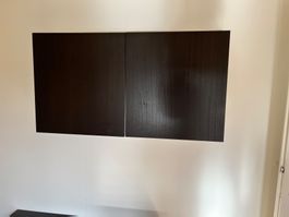 IKEA wall-mounted storage cabinet (120 cm × 64 cm x 22 cm)