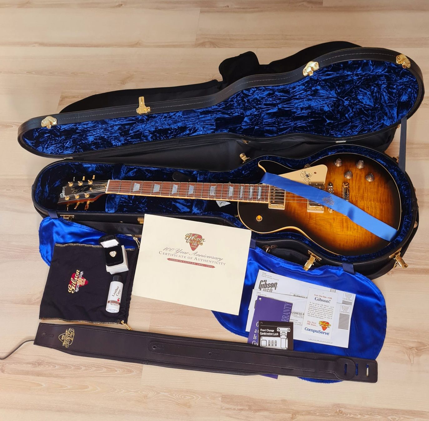 Musikinstrumente: Gibson Les Paul Centennial 100th Anniversary – Gebraucht aus Kleindöttingen von retoroman