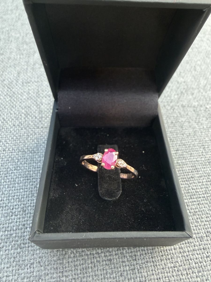 Anelli: Diamond Rosé Goldring ungetragen – Nuovo e nell'imballaggio originale da Basel venduto da cor_5y8l
