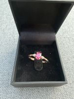 Diamond Rosé Goldring ungetragen