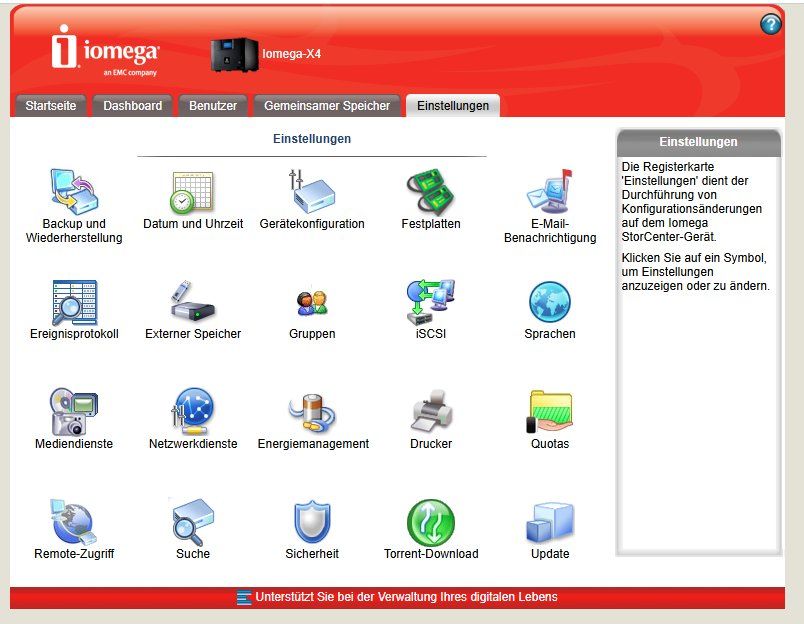 Server: iomega storcenter ix4 (4TB) – Gebraucht aus Tägerig von Greni26 1