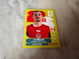 Panini Fifa Fussball WM 2026 Sticker Liam Millar CAN 18