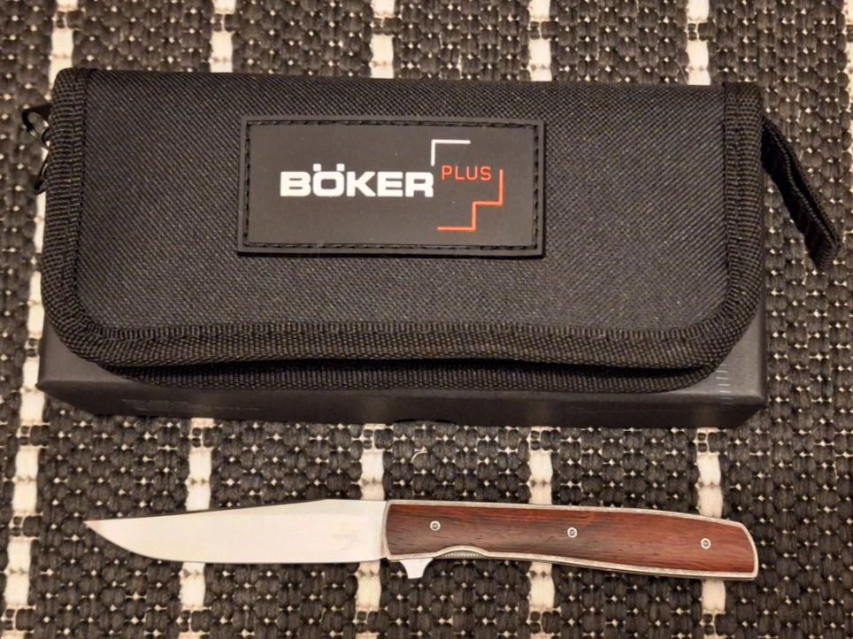 Taschenmesser: Böker Plus - Urban Trapper Cocobolo – Neu und originalverpackt aus St. Gallen von Flimmerstube