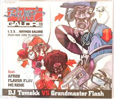 DJ TOMEKK vs GRANDMASTER FLASH - RHYMES GALORE