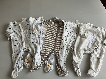 Lot de 5 pyjamas bébé taille 68