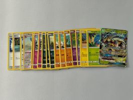 Pokemon TCG Konvolut aus Nacht in Flammen (2017) 18 Karten