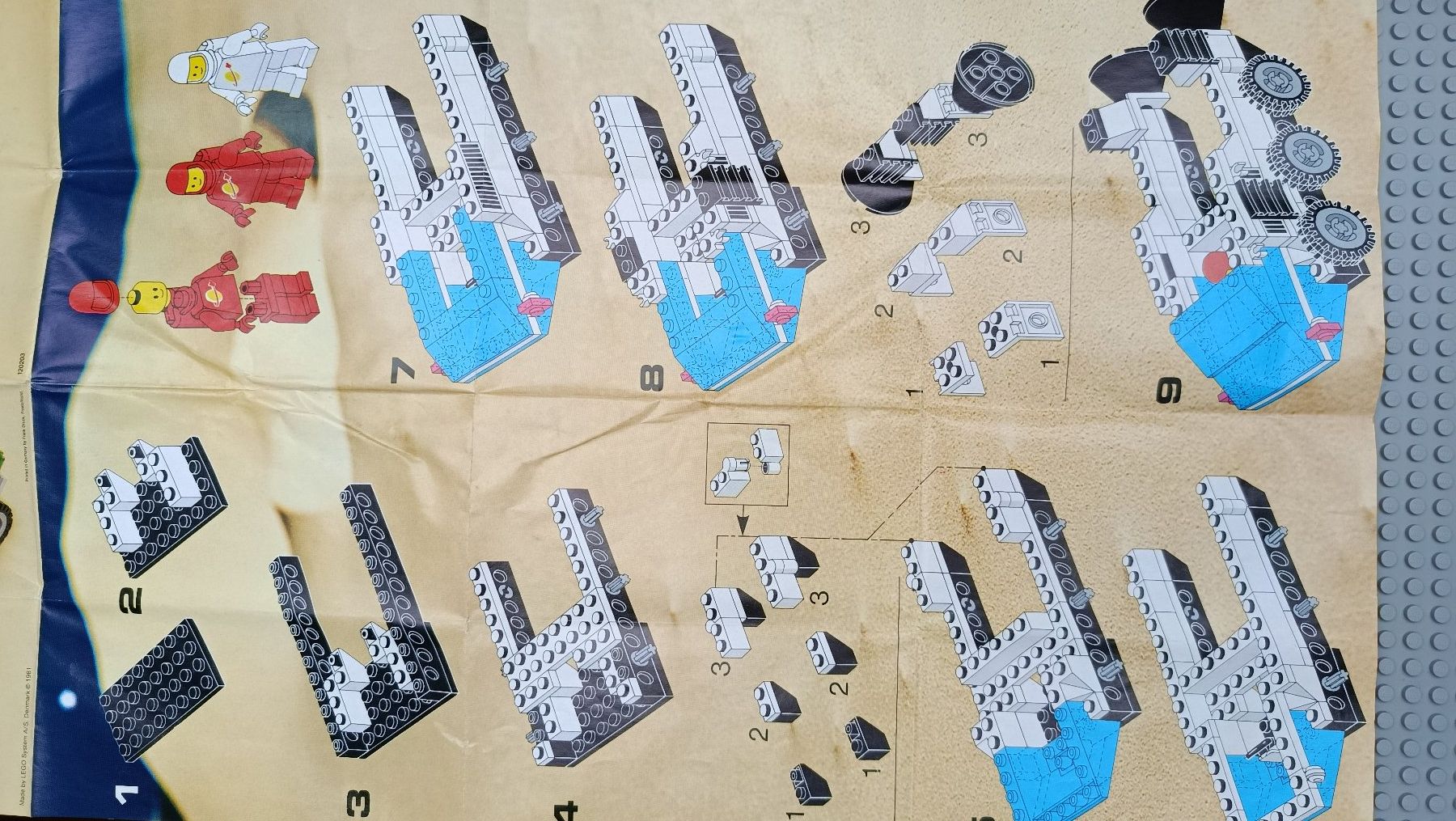 Lego Kit di costruzioni: LEGO Classic Space Anleitung / Instructions - 6927 – Usato da Muhen venduto da Legoholic 2