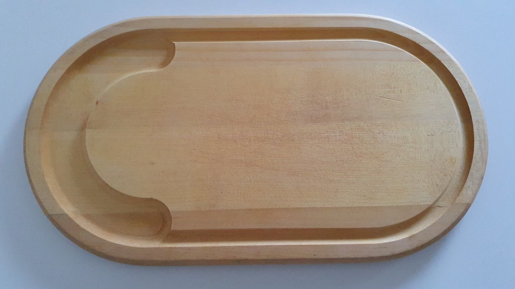 Cucine complete: Holz Schneidebrett Oval – Usato da Giswil venduto da online-Brockenhaus