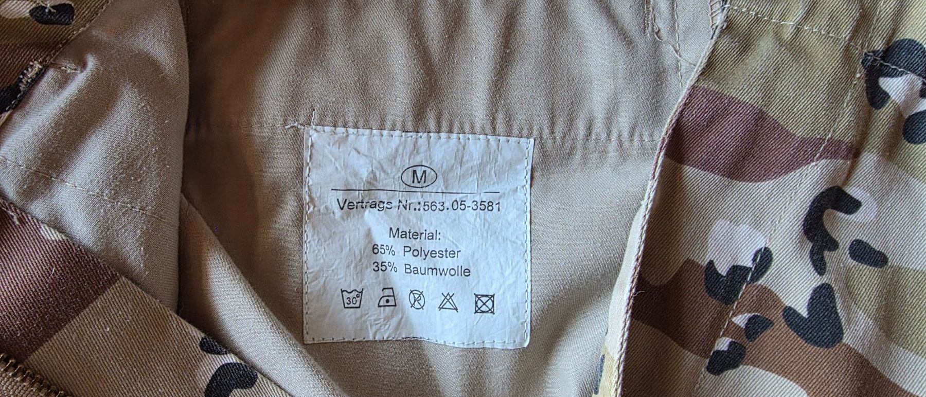 Pantaloni: 6 color desert Camo Pants Gr.M – Usato da Aarburg venduto da Se20 1