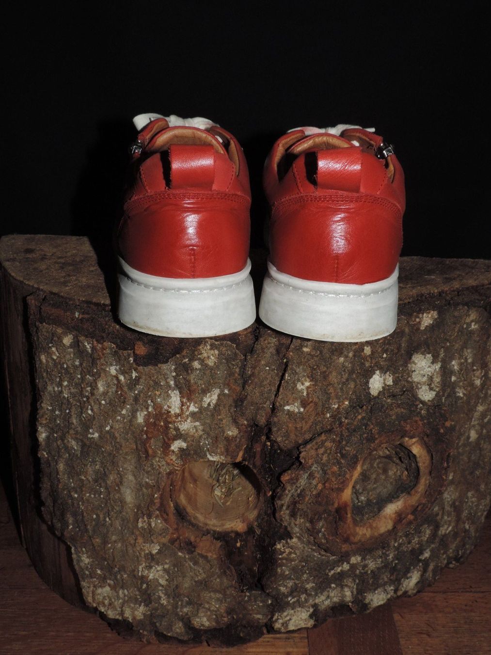 Scarpe da donna: baskets en cuir rouge EOS Melbourne – Usato da Genève venduto da Axelle333 5