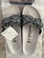 Birkenstock Madrid Gr. 37 Black Phyton Neu Sandalen Leder