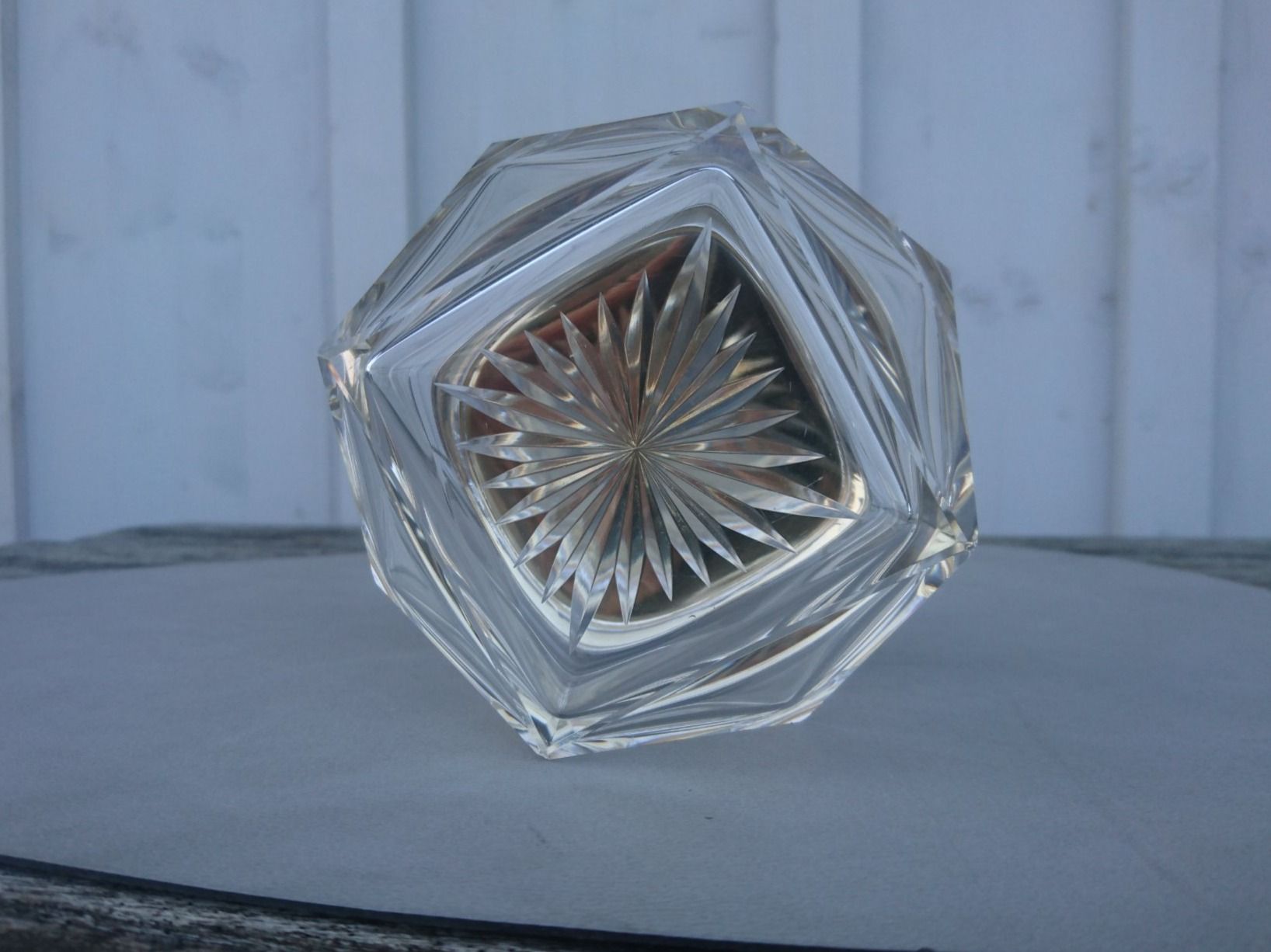 Flaconi: Glas Dose - Art Deco - 835 Silberdeckel – Usato da Winterthur venduto da avelotte 3