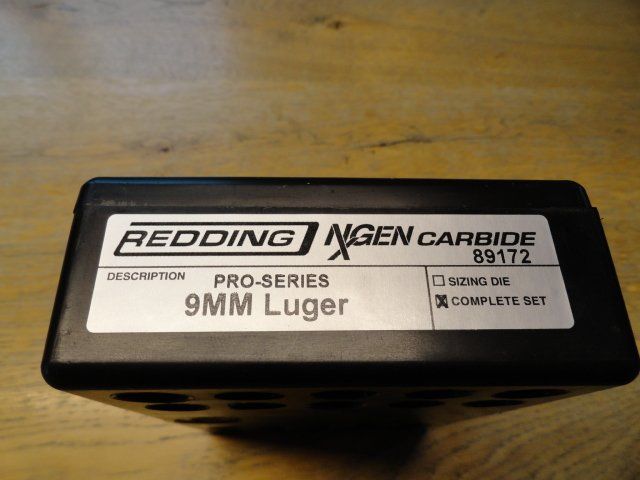 Tiro a segno: Redding Wiederladematrize 9mm – Nuovo e nell'imballaggio originale da Wil SG venduto da Zwillinge0