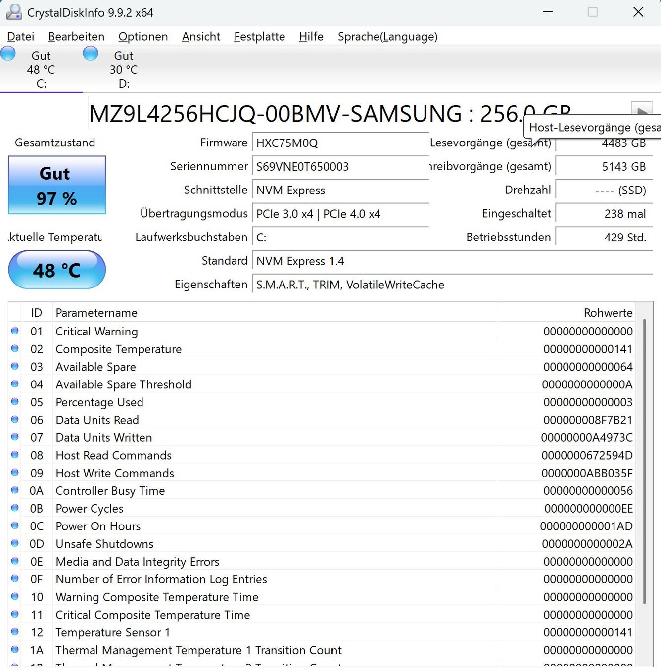 Samsung Dischi rigidi: Samsung SSD 850 Pro 256GB – Usato da Wetzikon ZH venduto da uelivernetzt 2