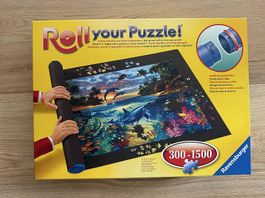 Puzzle aufbewahren Rolle