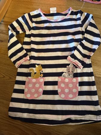 Novatx Kinder Kleid, Gr. 104, süsses Motiv für den Herbst
