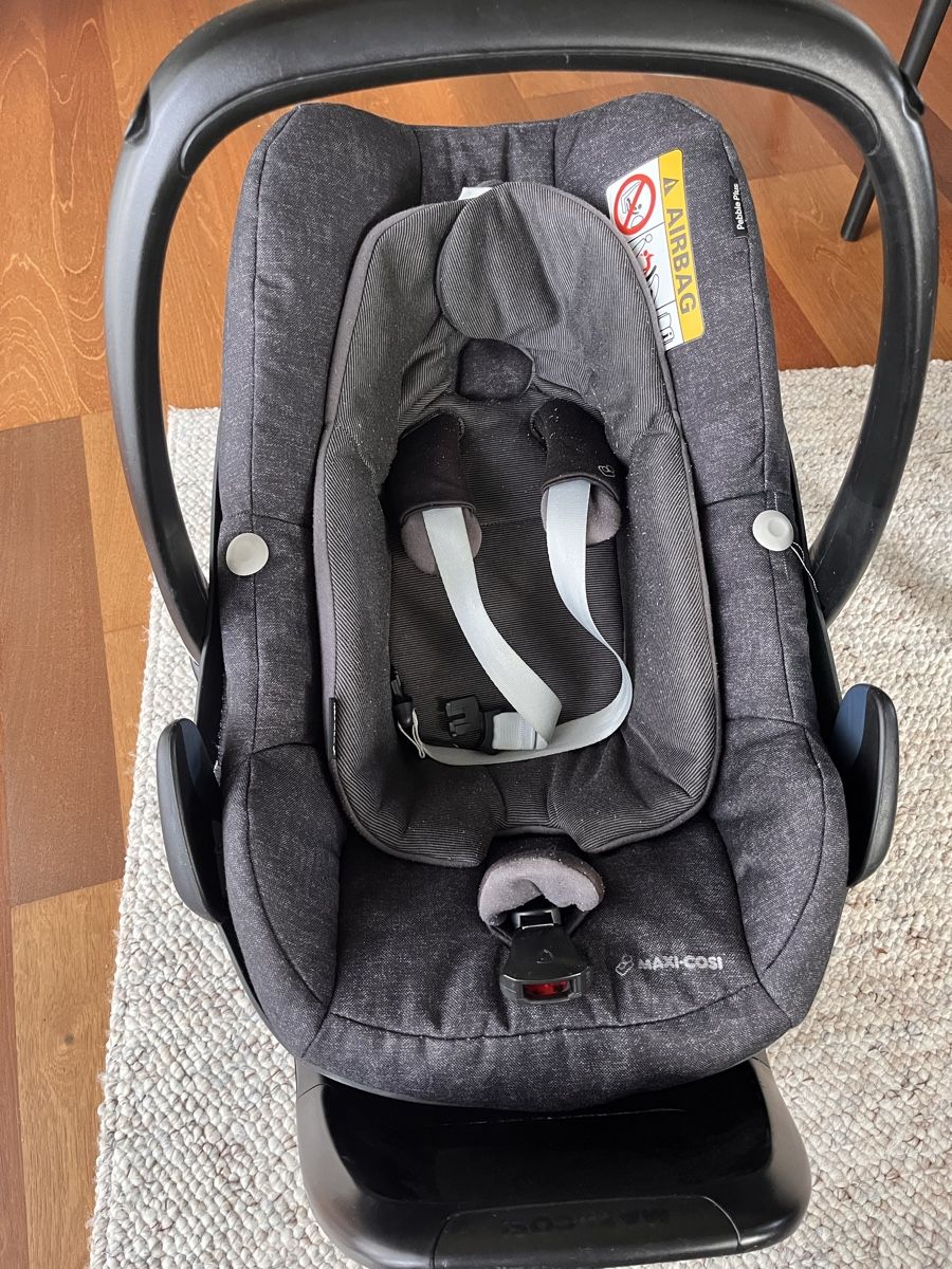 Maxi-Cosi Seggiolini per auto: Maxi-Cosi Pebble Plus Kindersitz mit Basis grau gebraucht – Usato da Udligenswil venduto da lia_082012 7