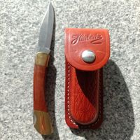 Sackmesser alt mit Lederetui