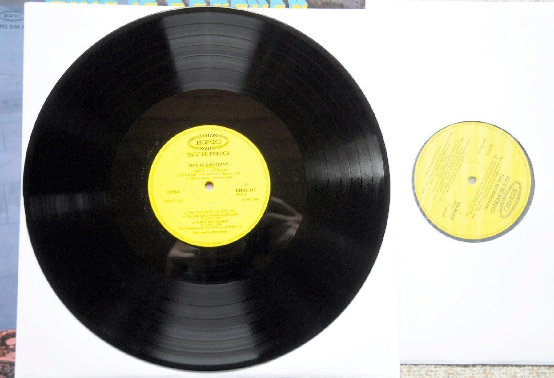 Schallplatten: Donovan – This Is Donovan - 2 LP GEWASCHEN – Gebraucht aus Unterseen von vinylmore 2