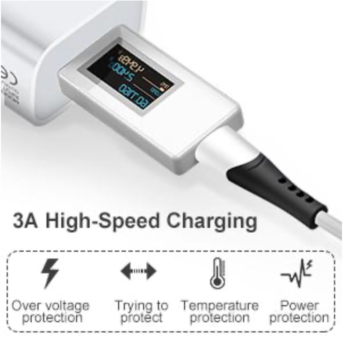 Kabel: Multi USB Kabel 6 in 1 3A 1.2M Universelles USB A/C – Neu und originalverpackt aus Bülach von StoreInShop.com 9