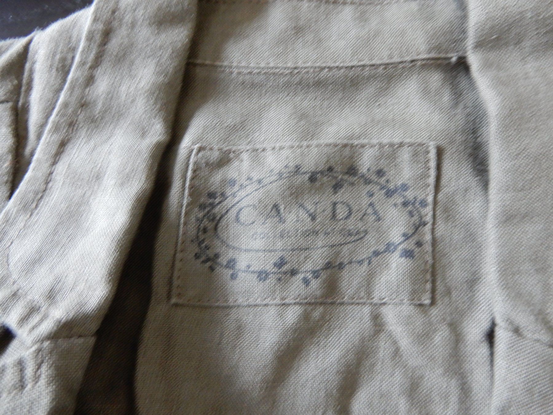 C&A Giacche: Canda Leinen-Blazer, Grösse 38, Khaki – Nuovo (secondo la descrizione) da Erstfeld venduto da Mario_boe0 1