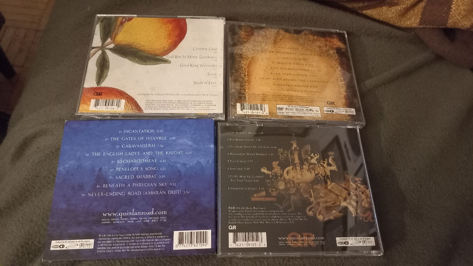 CD: Loreena McKennitt CD-Sammlung, 4 Alben, Top Zustand! – Usato da Olten venduto da Donatello1984 1