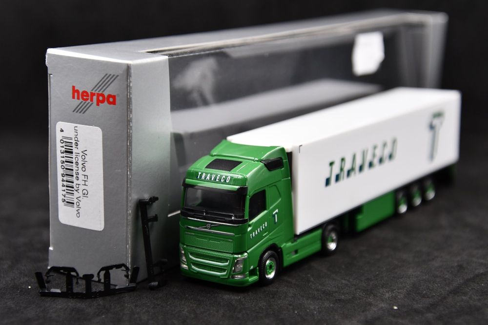Remorque Frigorifique Traveco Herpa Au 1:87 - Modèle Miniature En Plastique - HN3153-2