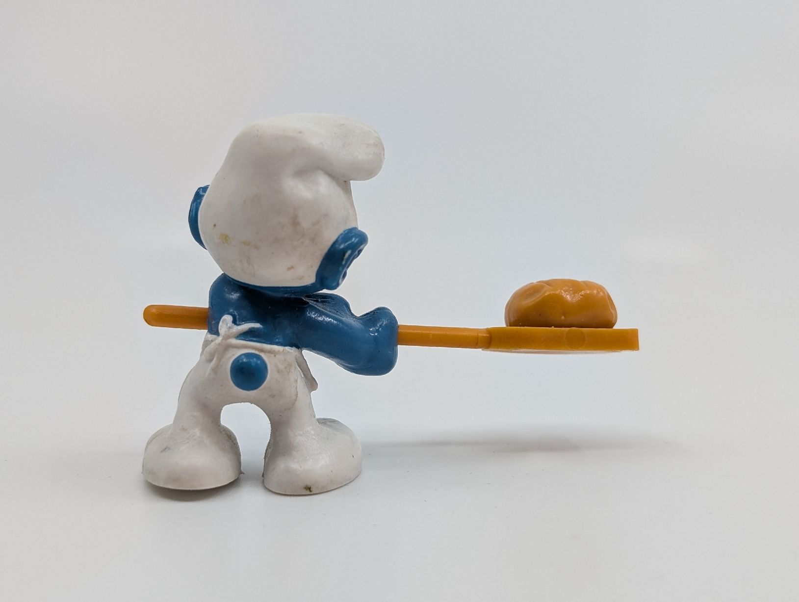 Schleich Statuette: Schtroumpf Boulanger Schleich Peyo 1979 – Usato da Lutry venduto da Brocantosaurus 1