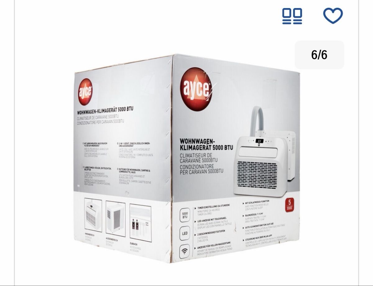 Condizionatori: Ayce Split-Klimaanlage 5000 BTU – Usato da Schenkon venduto da Fips9