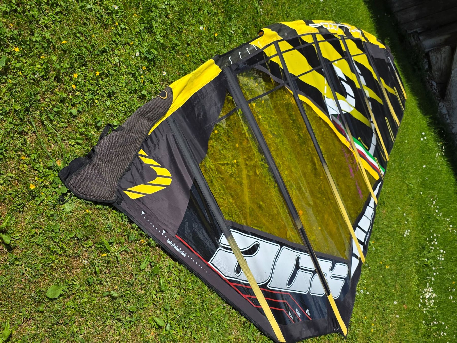 Surf: Windsurfsegel Point7 7,0 – Usato da Buchs SG venduto da swisssurfer007