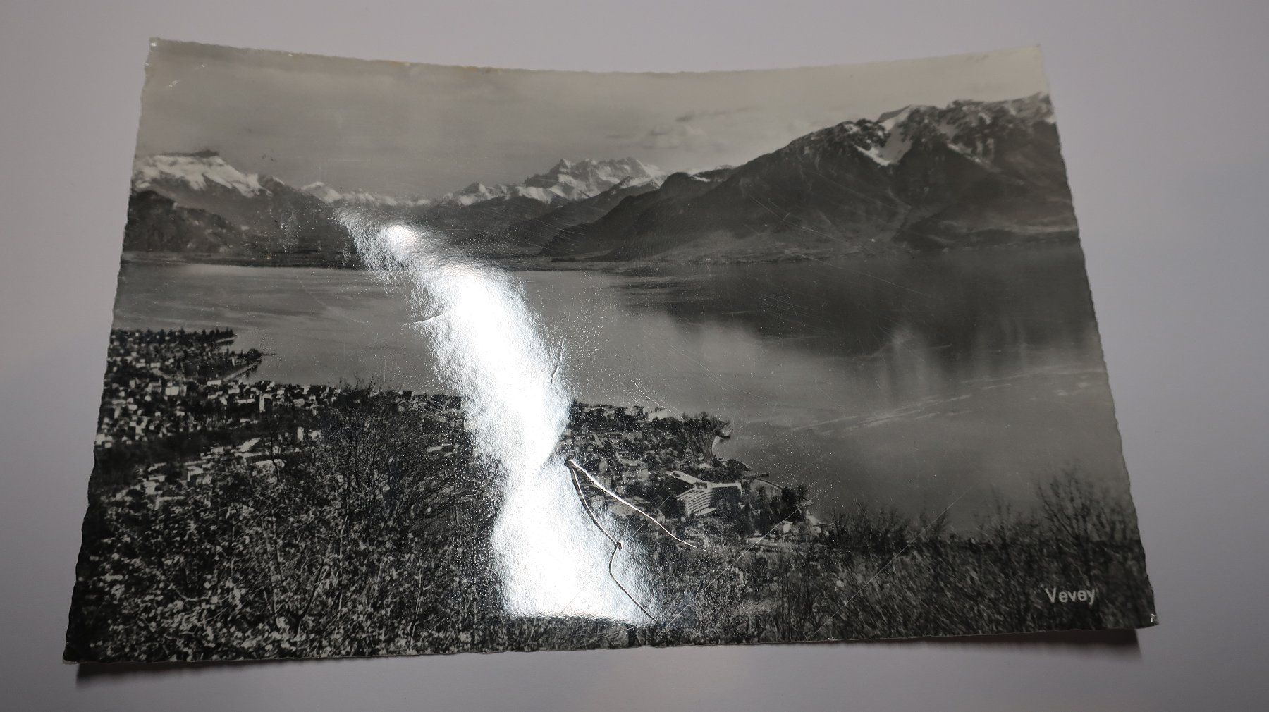 Ansichtskarten: Vevey  1964 – Gebraucht aus Cormoret von Pascalll2001 1