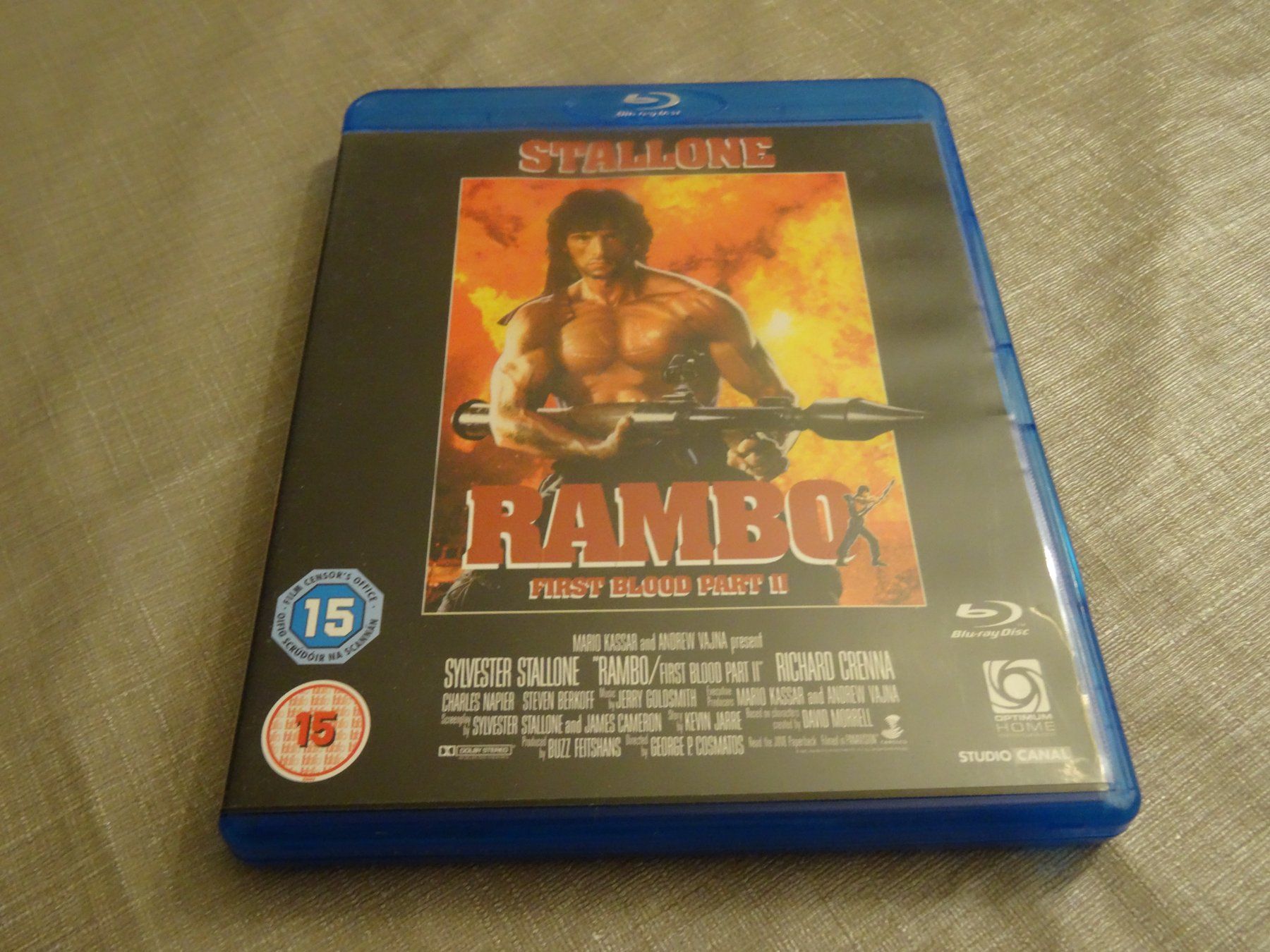 Alle DVDs: Rambo - First Blood Part II 2 - Blu-Ray – Gebraucht aus Olten von Disc-Verkauf