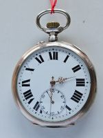 1L 471 Sigma Taschenuhr römische Zahlen Silber 0.800