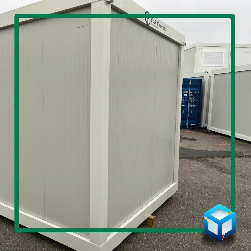 Conteneurs de construction: Bürocontainer & Baucontainer 8 Fuss – Neuf avec emballage d'origine à Zofingen par EUROmodul 3
