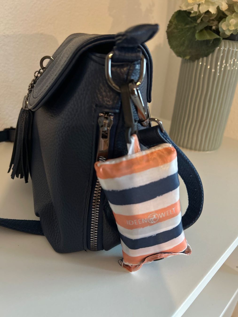 Borse da donna: Damen Umhängetasche dunkelblau von Multiblu – Usato da Brunnen venduto da Nala2929 1