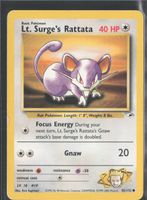 POKÉMON / St. Surge's Rattata / Gym Heroes 🇺🇸