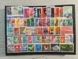 schönes Schweiz Lot gestempelt nur Handstempel
