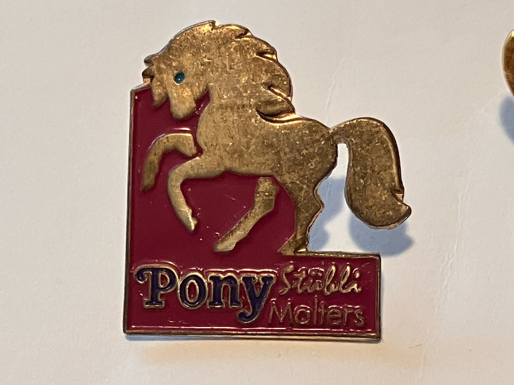 Placchette & Badge: 1 Pin Pony Stübli Malters – Usato da Basel venduto da djwwpp