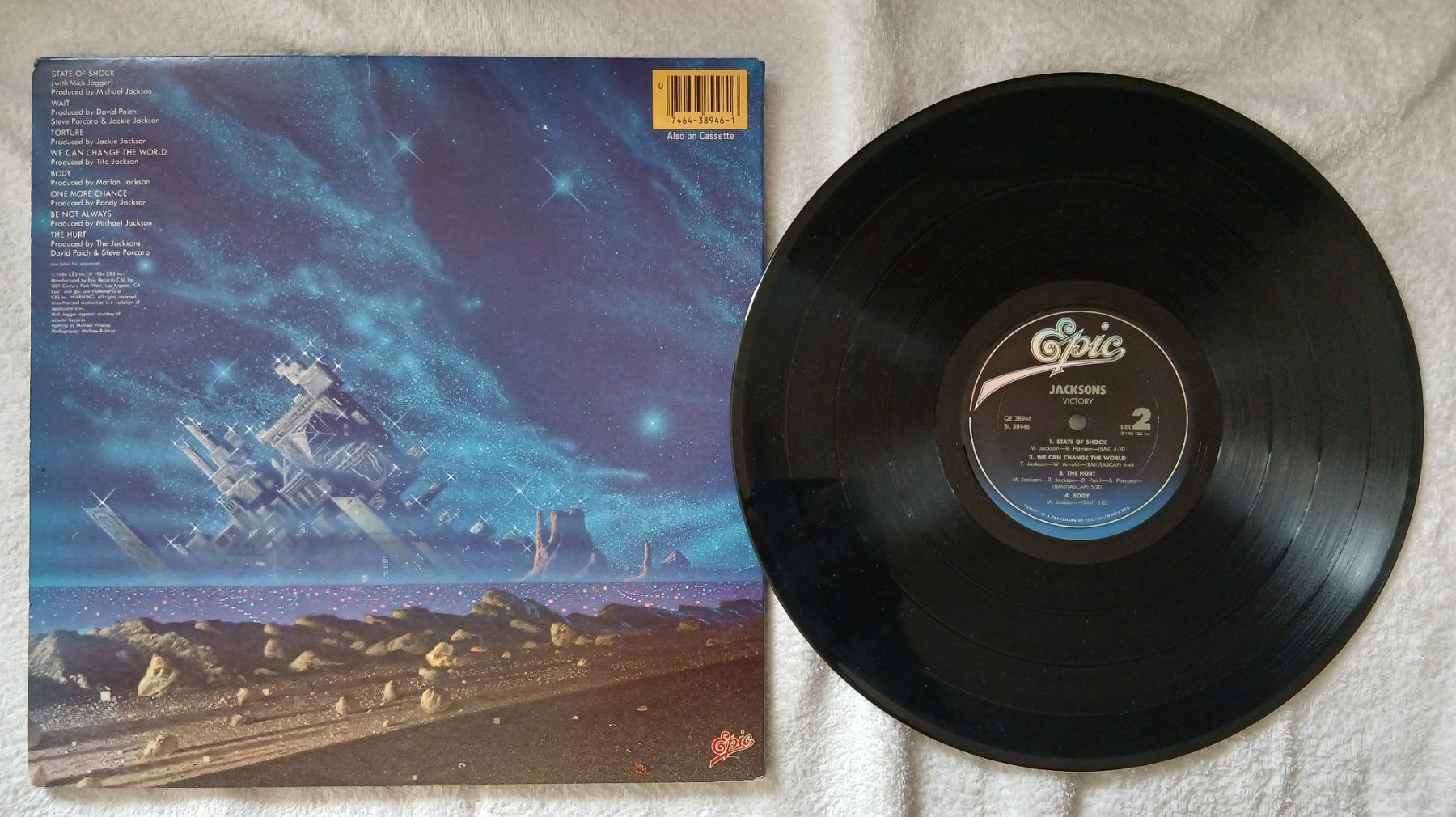 Schallplatten: Michael Jackson & Jacksons-Victory-LP-1984 First USA press – Gebraucht aus Dietikon von mih_xsk8 1