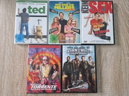 5 DVD's: Lustige Filme für den Sofa-Abend!