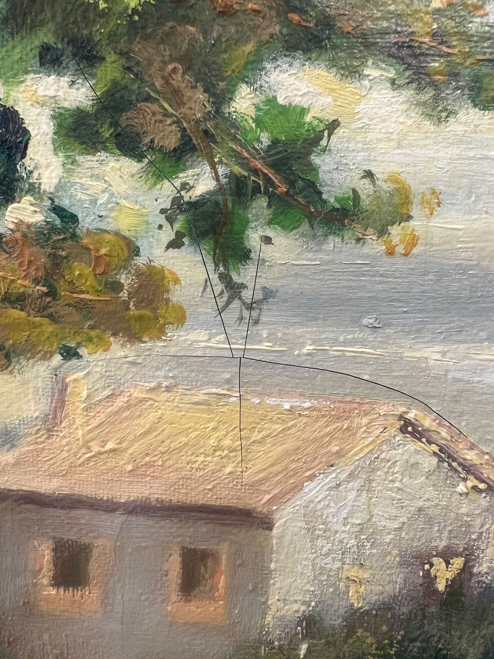 Dipinti: Huile sur toile signée – Usato da Genève venduto da Qanil77 2