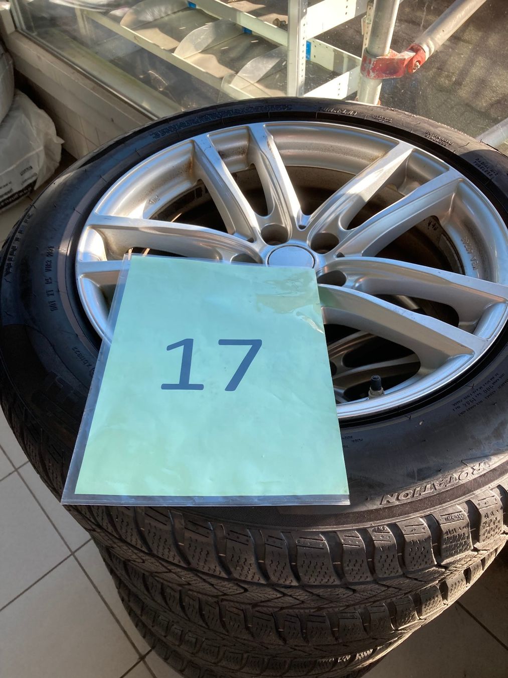 BMW Pneumatici & Ruote complete: BMW X3 Winterräder 225/60R18 – Usato da Cham venduto da WB2223 8