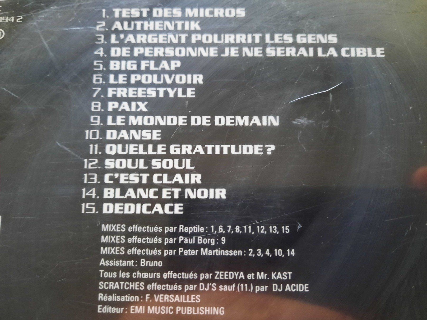CD: CD Suprême NTM - Authentik – Usato da Pully venduto da bro_n52j 2