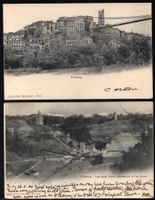 Fribourg    1900 + 1904  2 Karten