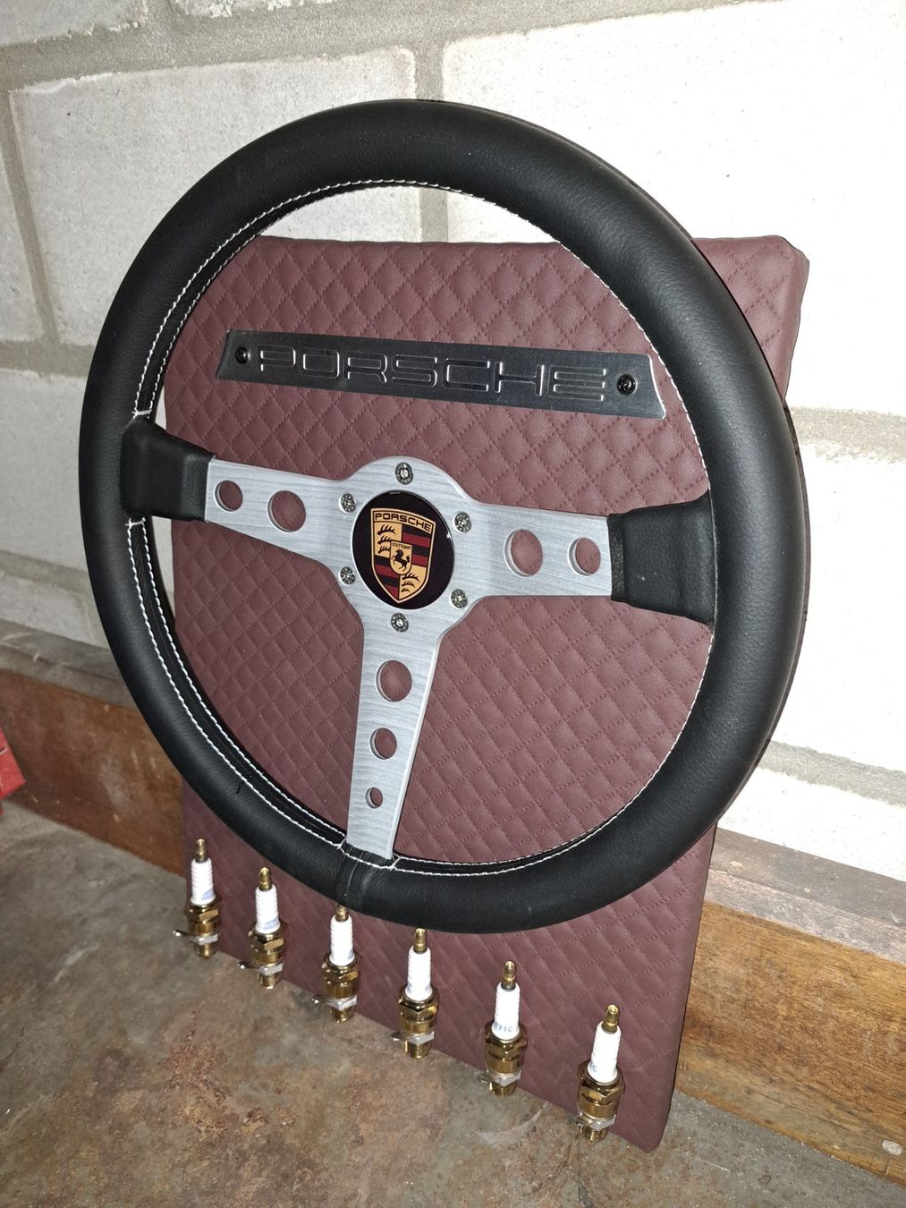 Garderobe: Garderobe Schlüsselbrett Porsche Lenkrad Oldtimer – Neu (gemäss Beschreibung) aus Widnau von Senna7 1