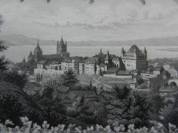 Incisioni: Lausanne Souvenirblatt – Usato da Risch venduto da Rischli15 9
